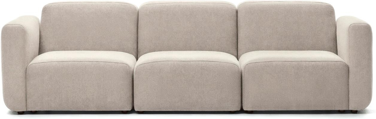 -personers Sofa Kave Home Neom Modulsofa   Beige Tekstilbetræk 263ã 89ã 78