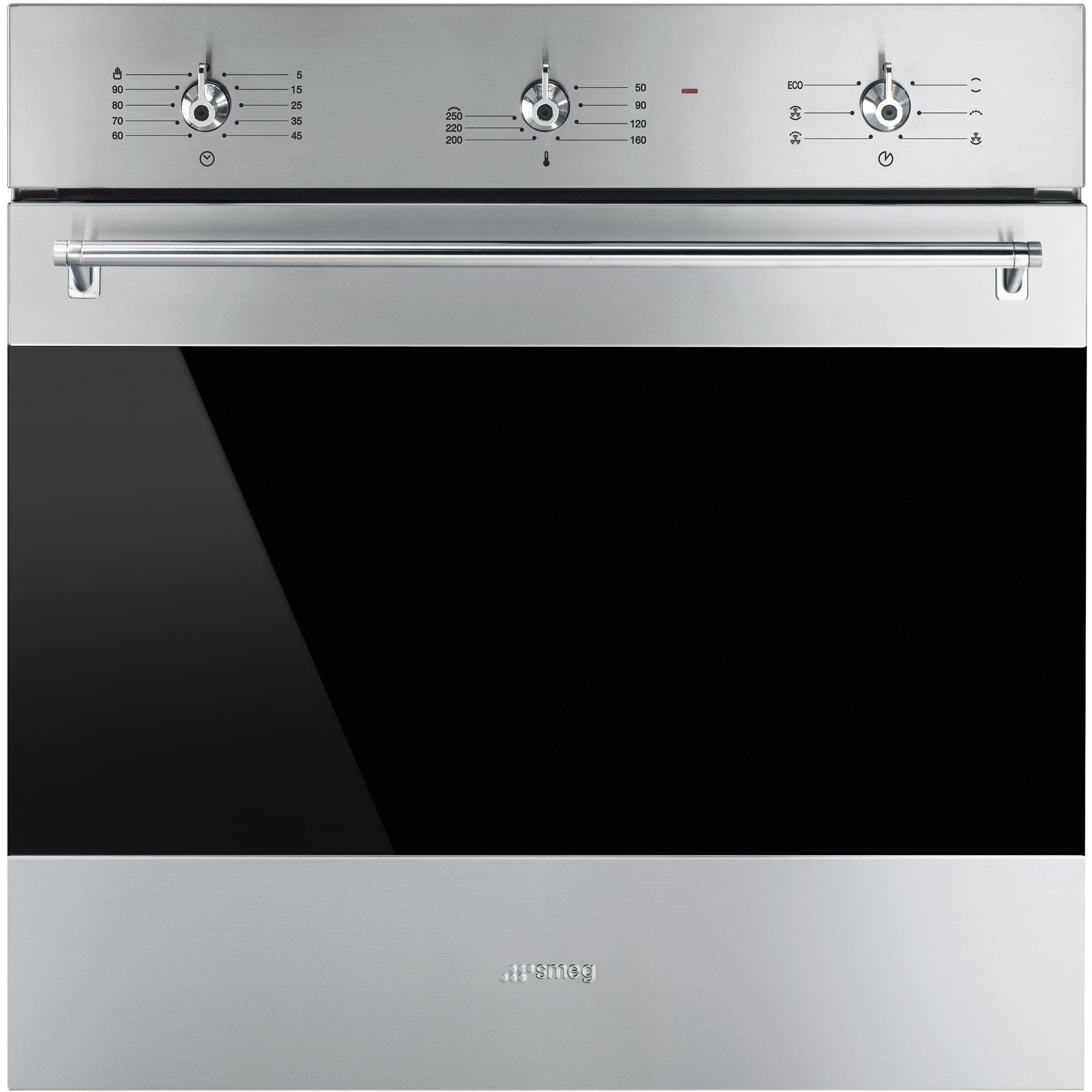 Smeg 60cm Classic Multifunktionsovn   Rustfrit Stål