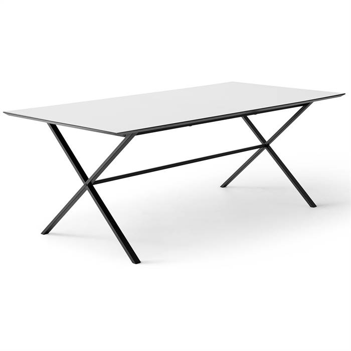 Meza Spisebord i Hvid Laminat – Fantastisk Tilbud!