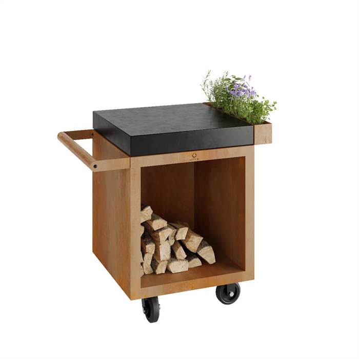 Ofyr Grillbord Corten Pro 65 – Elegant Udegrill til Haven