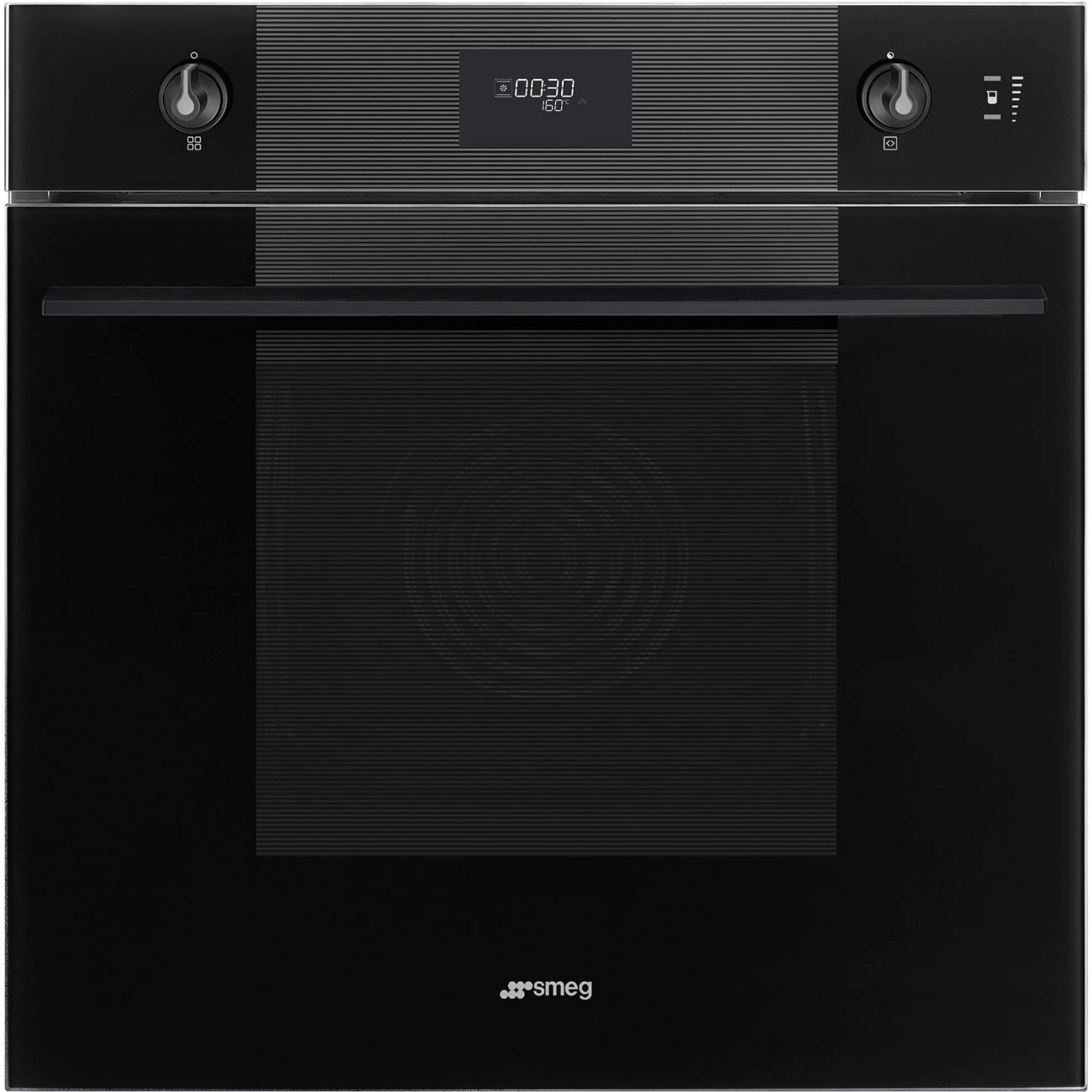 Smeg Integreret Ovn 60 cm - Elegant Sort Design på Udsalg
