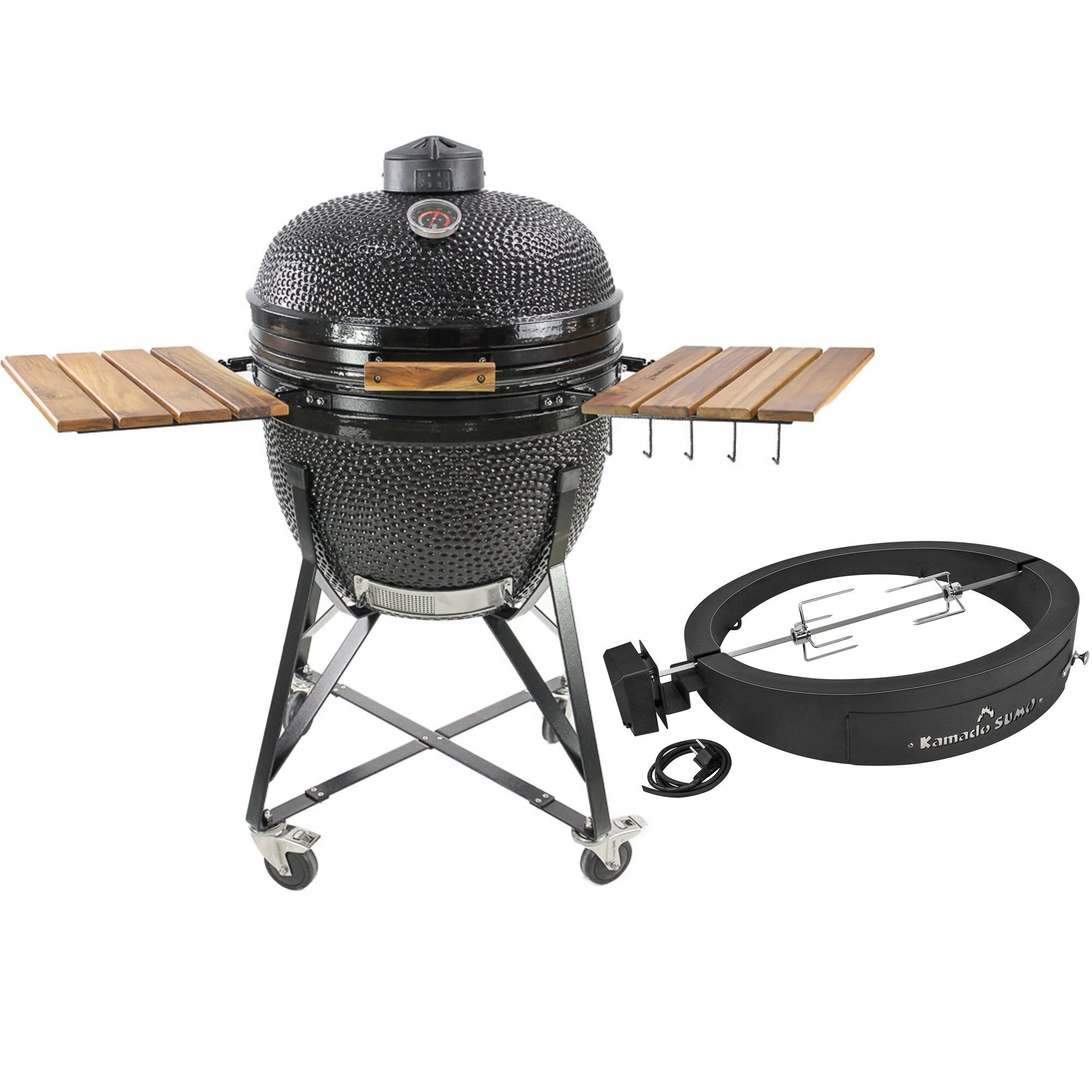 Maxi Kulgrill med Rotisserie og Pizzaovn – Fantastisk Tilbud!
