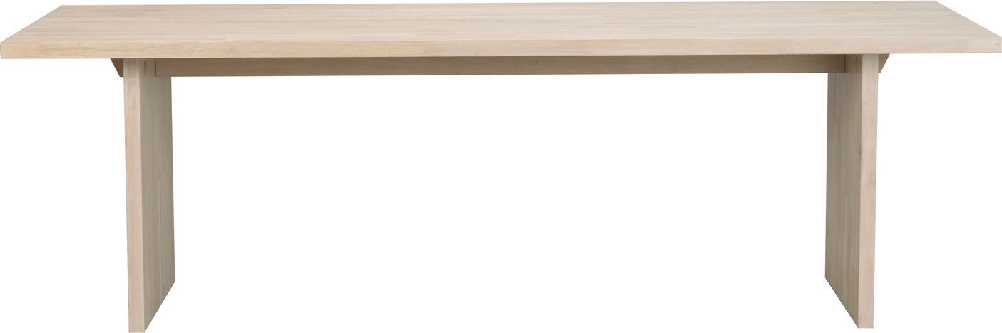 Spisebord Rowico Emmett Hvidkalket Egetræ Med Rubio Monocoat 240ã 95   Fsc-certificeret
