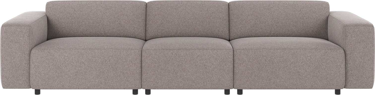 -personers Modulær Sofa Rowico Willard   Gråbeige Brenda Stof   Skandinavisk Design Med Koldskum   Zigzag-fjedre