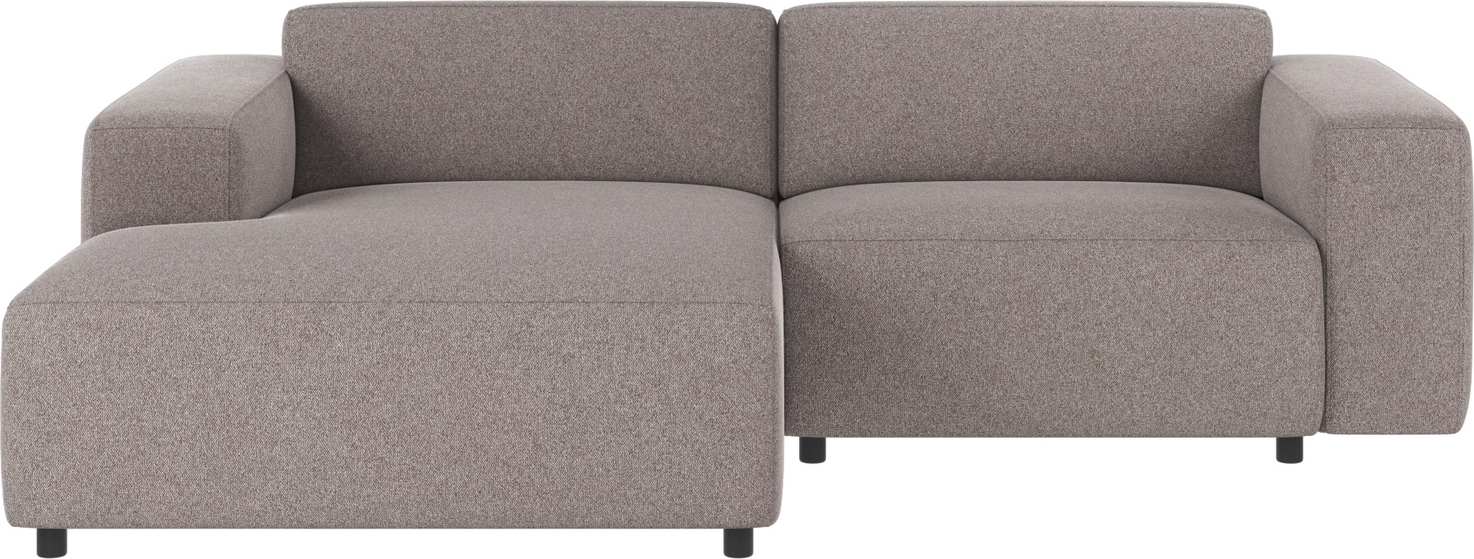 Chaiselongsofa Venstrevendt Rowico Willard Gråbeige Stof Fsc-certificeret Stel Modulopbygget Minimalistisk Skandinavisk Design 234x161x70