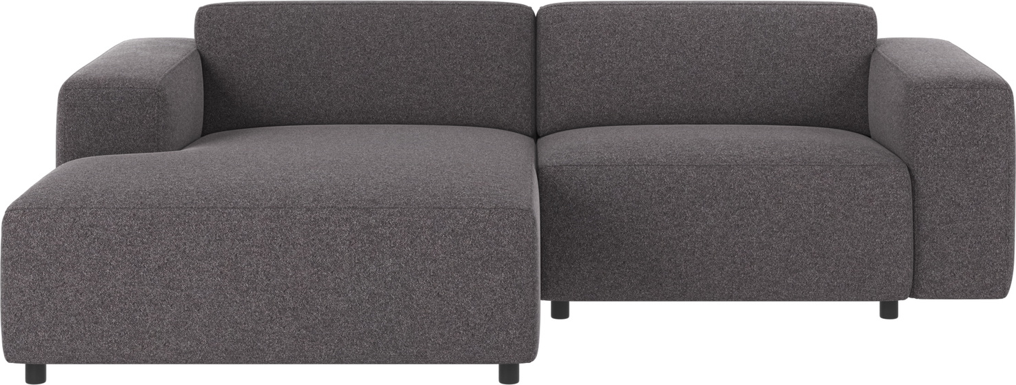 Chaiselongsofa Venstrevendt Rowico Willard 234x161   Mørkegrå Brenda Stof
