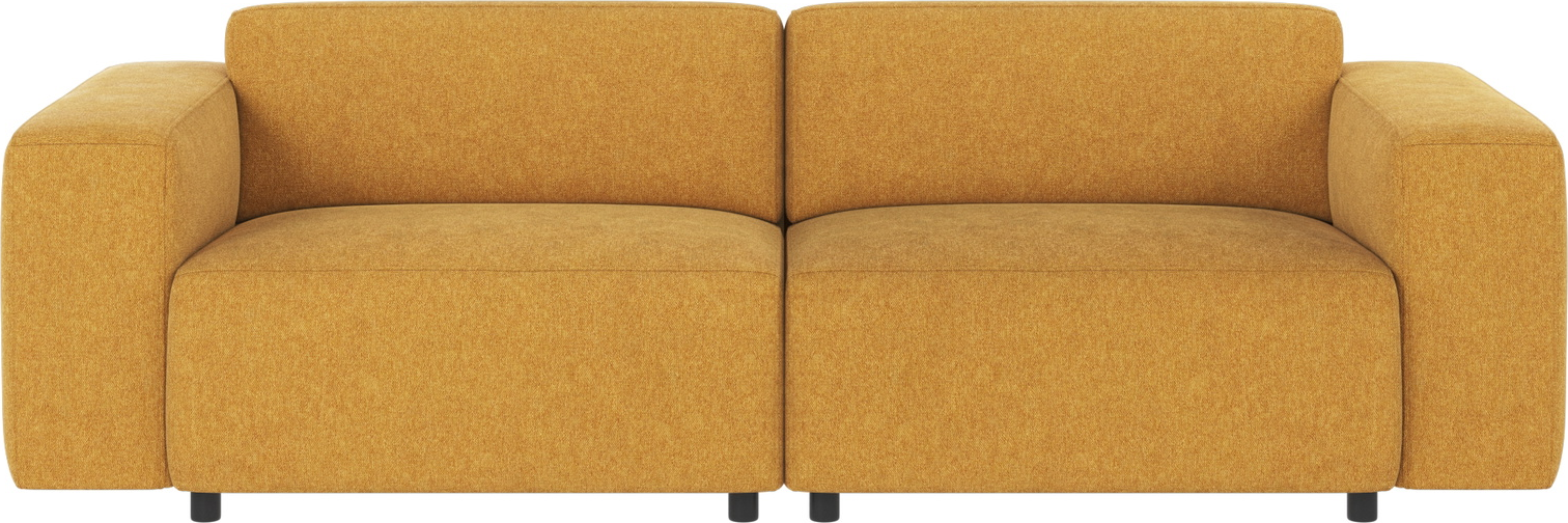 -personers Sofa Rowico Willard Gul Stof Brenda 68 H70ã B236ã D98