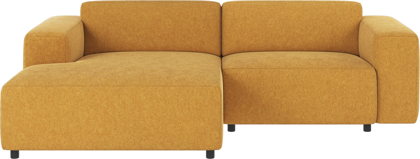 Chaiselongsofa Rowico Willard Venstrevendt Gul Polyester Brenda 234ã 161ã 70   Fsc Certificeret Skandinavisk Design