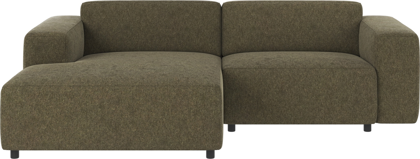 Chaiselongsofa Venstrevendt Rowico Willard Grøn Brenda Polyester Modulsofa 234x161x70