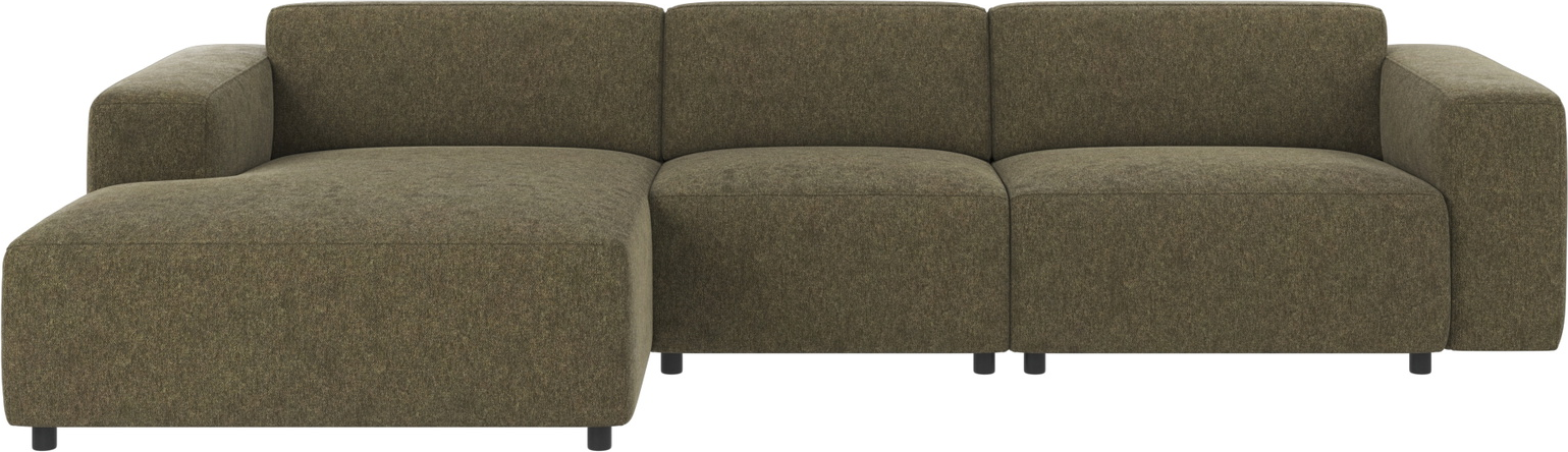 Chaiselongsofa Venstrevendt Rowico Willard Grøn Brenda 100  Polyester 312x161x70