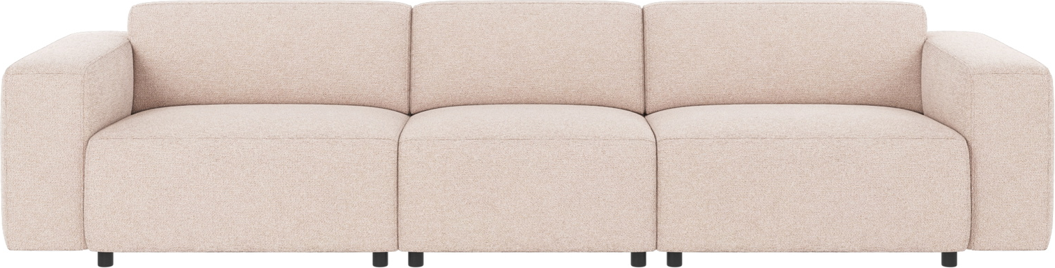-personers Modulsofa Rowico Willard Lysebeige Stof   Rummelig Skandinavisk Design 314ã 98ã 70