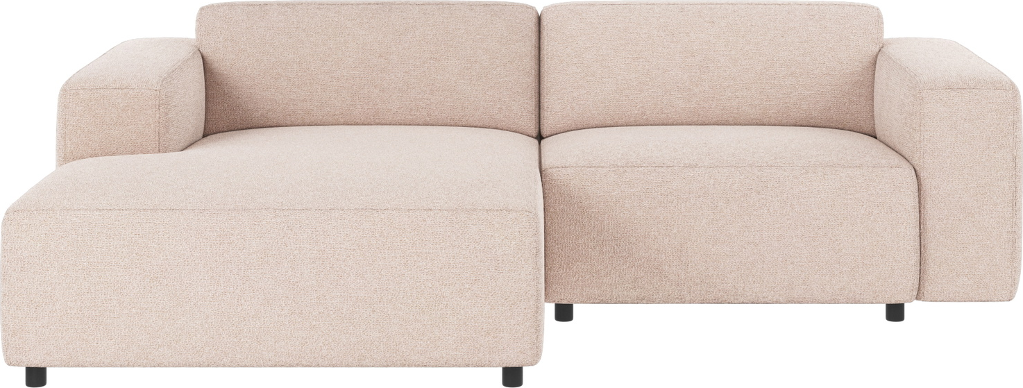 Chaiselongsofa Rowico Willard Max Venstrevendt Lys Beige Stof 234x161