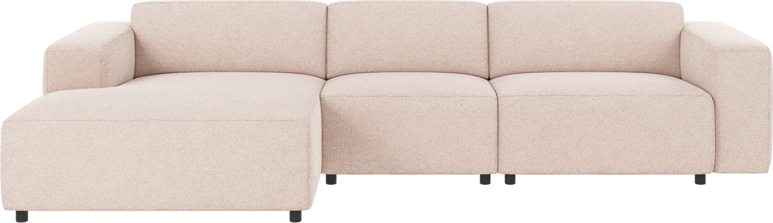 Chaiselongsofa Rowico Willard Max Lysebeige Venstrevendt 312x161
