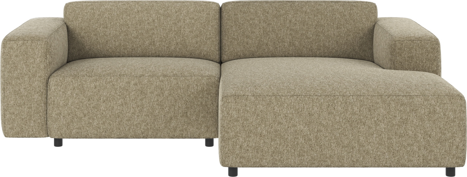 Chaiselongsofa Rowico Willard Max Grøn Stof Højrevendt 234x161