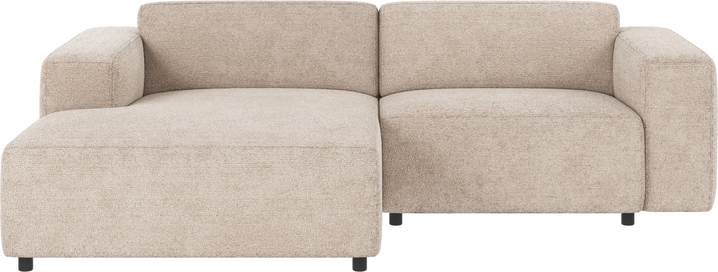 Chaiselongsofa Venstrevendt Rowico Willard Robin   Lysegrå 234x161x70