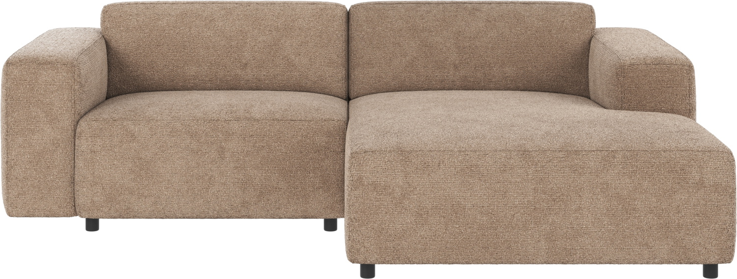 Rowico Willard Chaiselongsofa Højrevendt Gråbeige Stof Robin 234ã 161