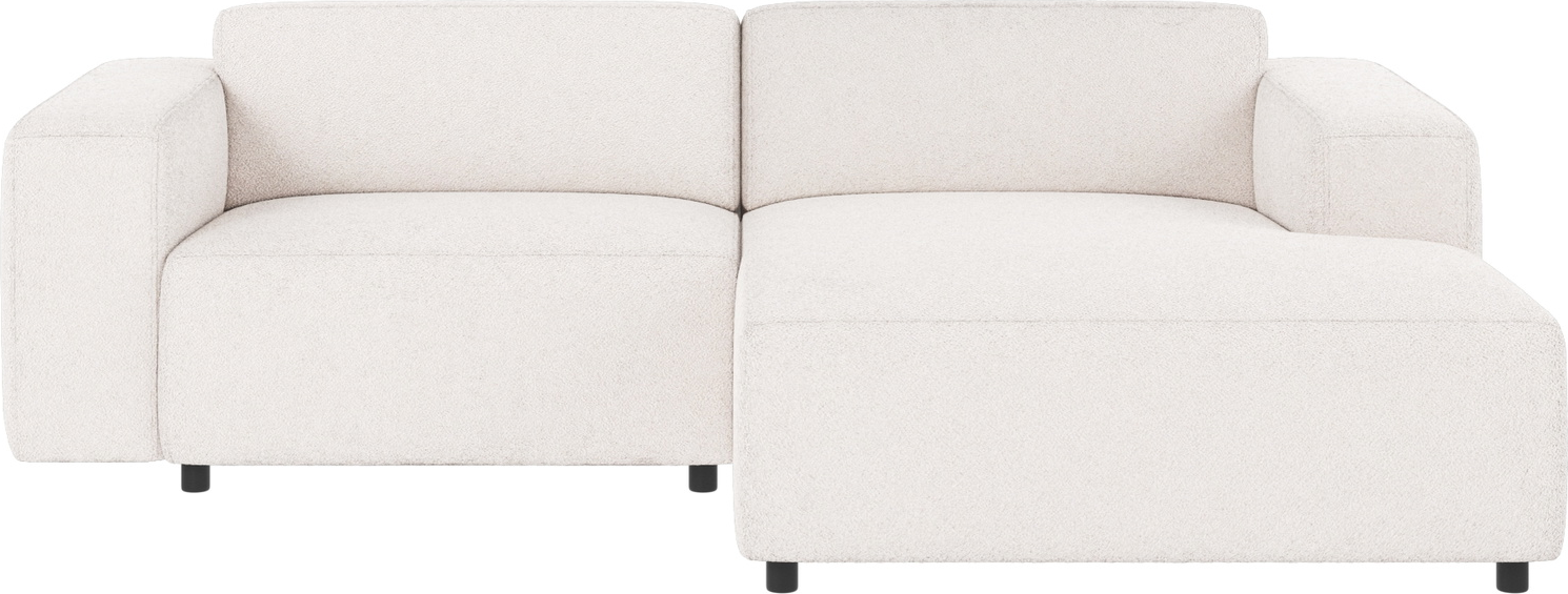 Rowico Willard Chaiselongsofa Højrevendt   Hvidt Alice 101-stof H70ã 234ã 161