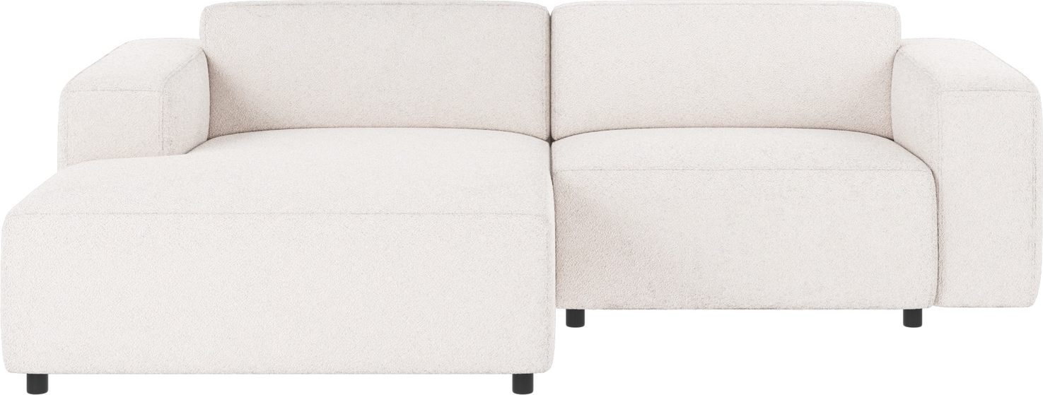 Chaiselongsofa Rowico Willard Venstrevendt Skandinavisk Design   Hvidt Alice 101-stof 234ã 161