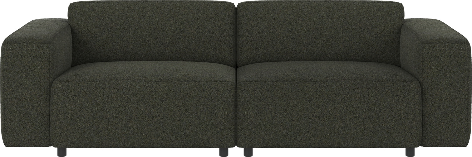 -personers Sofa Rowico Willard   Dyb Grøn Alice 162 Stof B236xd98xh70