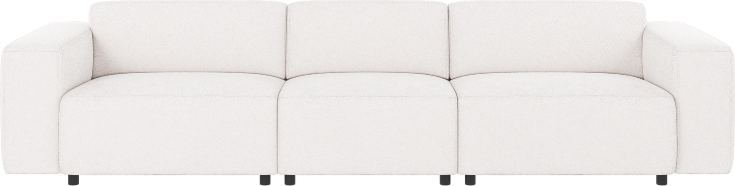 -personers Sofa Rowico Willard   Hvidt Bobby-stof Med Nozag-fjedre    -skum Fsc-certificeret Ramme