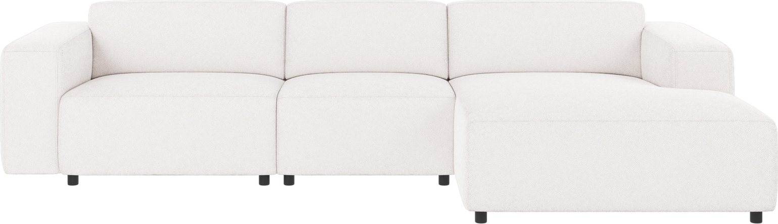 Chaiselongsofa Højrevendt Rowico Willard Modulsofa   Hvidt Bobby   Polyester H70ã B312ã D161   Fscâ