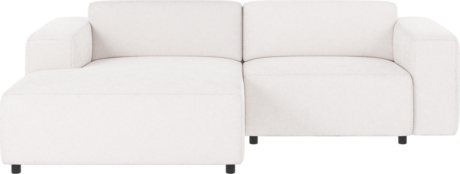 Chaiselongsofa Rowico Willard Venstrevendt Hvid Bobby   Stof H70ã B234ã D161