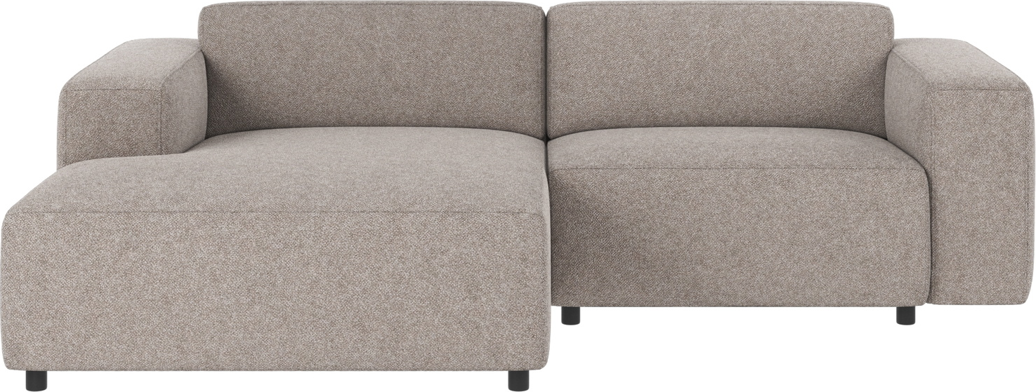 Chaiselongsofa Rowico Willard Venstrevendt Grå Bobby     234x161x70