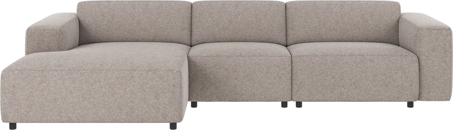 Chaiselongsofa Rowico Willard Bobby Grå Venstrevendt Modulopbygget Fsc-certificeret 312x161
