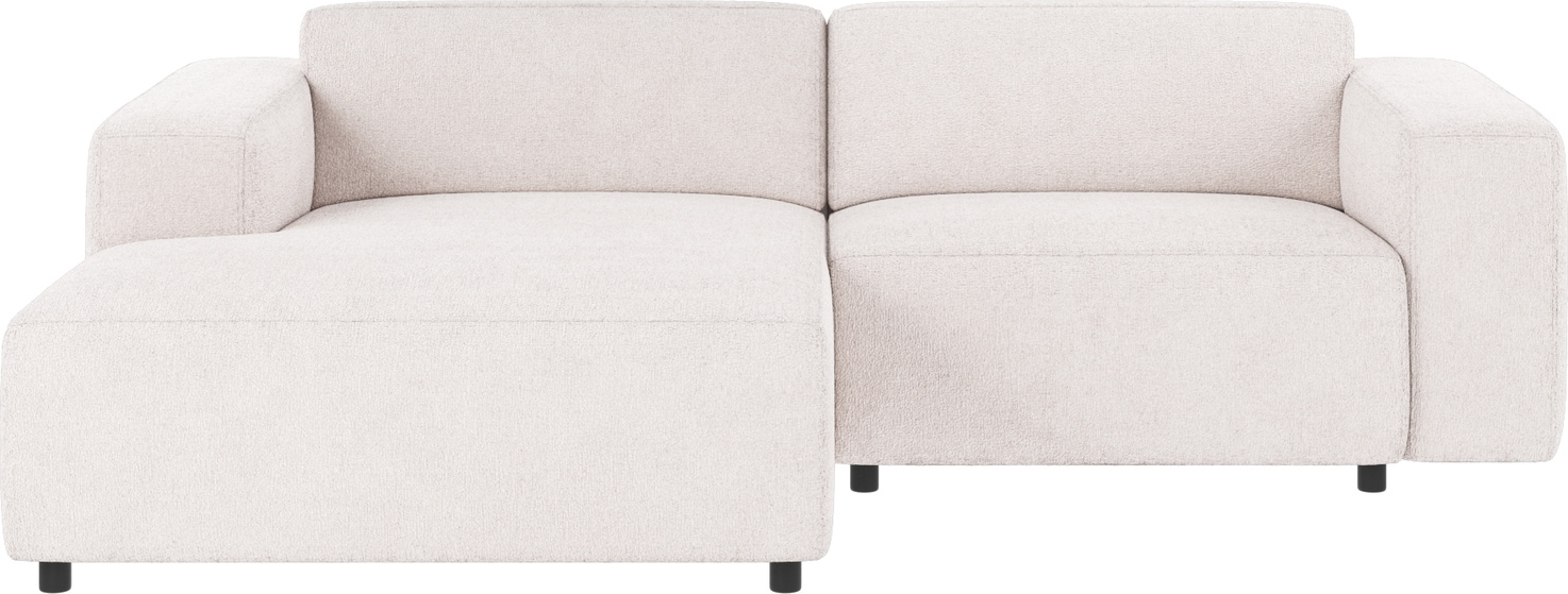 Rowico Willard Chaiselongsofa Venstrevendt Hvid Greg   Stof 234x161x70