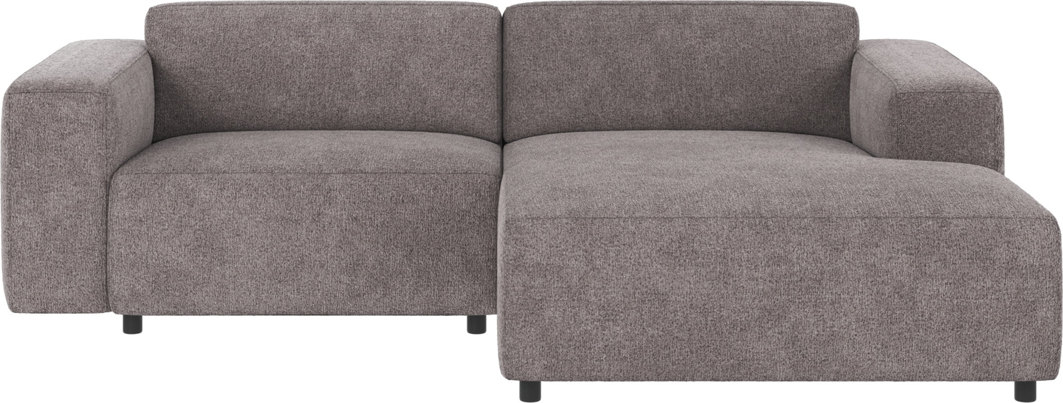 Chaiselongsofa Højrevendt Rowico Willard Greg 18 Polyester Grå 234ã 161