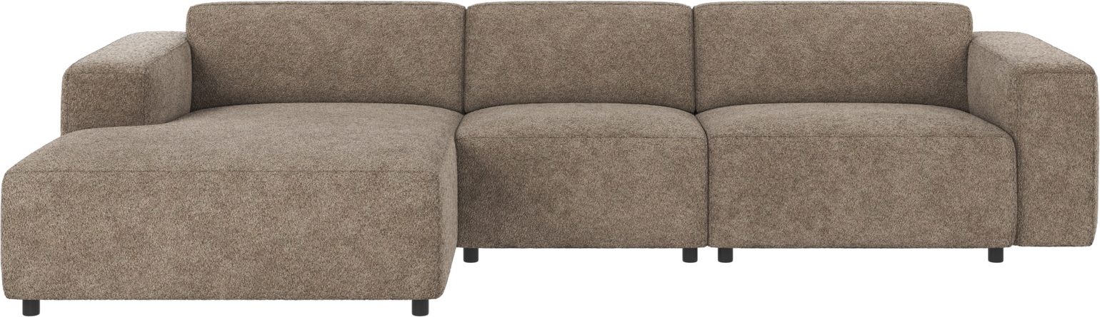 Chaiselongsofa Rowico Willard Venstrevendt 312   Mørk Beige Anna-stof