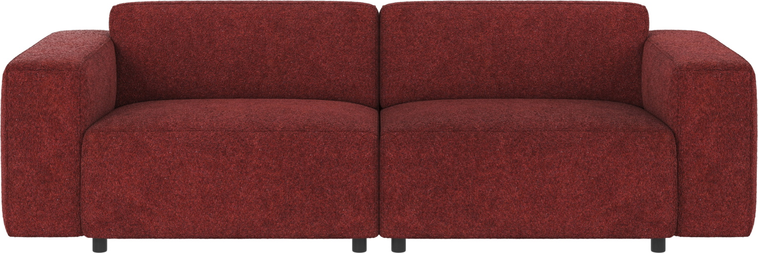 -personers Sofa Rowico Willard   Anna   Rød Tekstil   B236   D98   H70