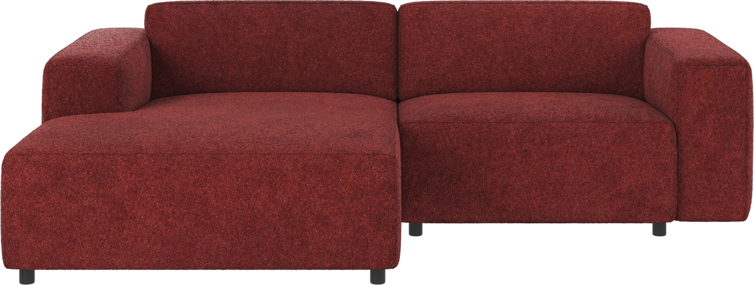 Chaiselongsofa Rowico Willard Anna   Rød Venstrevendt  -sofa 234ã 161