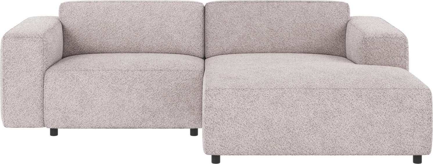 Chaiselongsofa Rowico Willard Højrevendt   Lysegråt Anna 15-stof Med Koldskum Nordisk Design