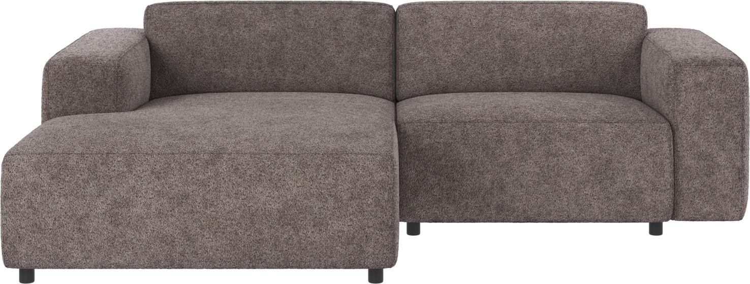 Chaiselongsofa Venstrevendt Rowico Willard Modulær Mørkegrå Anna 18 Polyester
