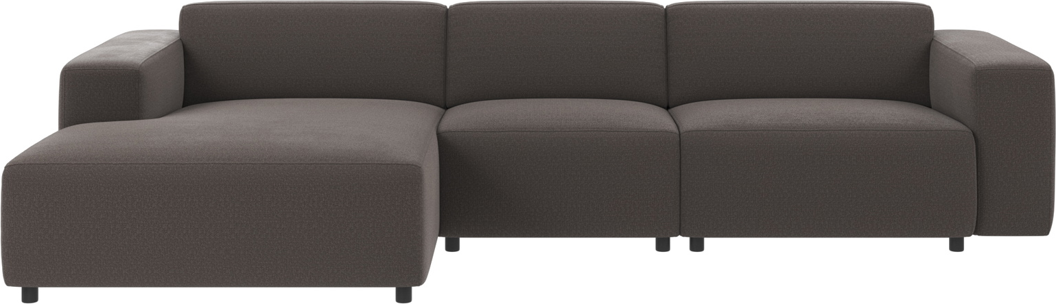 Chaiselong Sofa Rowico Willard Rita-stof Mørkegrå  -design 312ã 161ã 70   Modulopbygget Fsc-certificeret