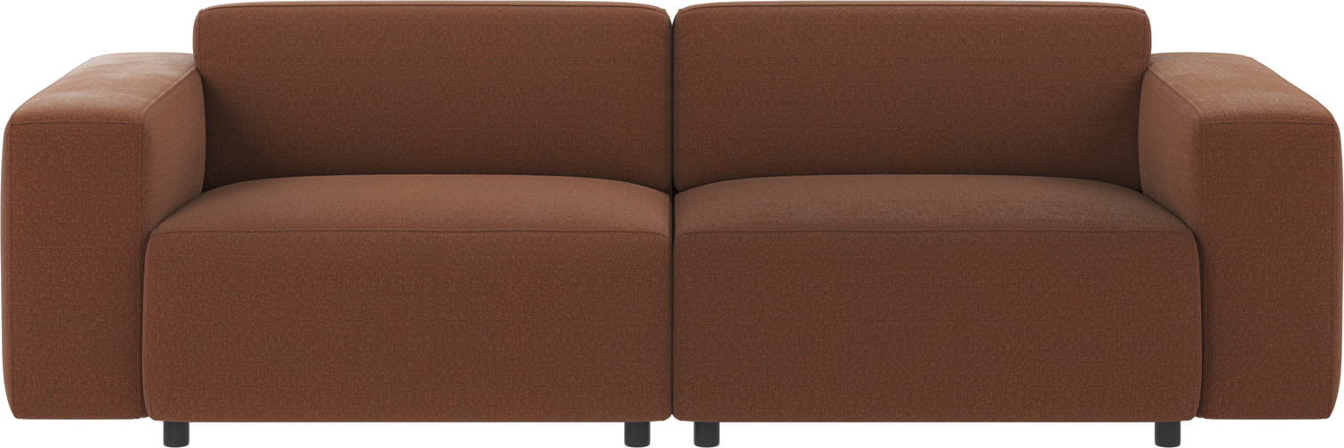 -personers Tresæders Sofa Rowico Willard   Varm Rød Rita 96 Polyester Skandinavisk Minimalisme