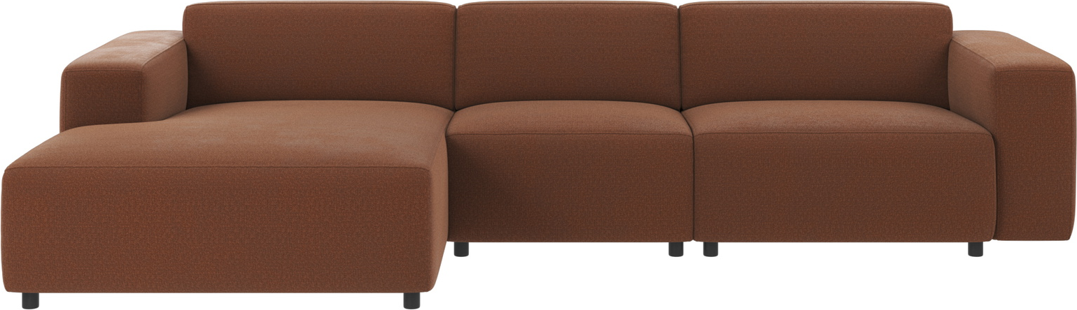 Chaiselongsofa Rowico Willard Modulsofa Rita 96 Rød  -form 312ã 161