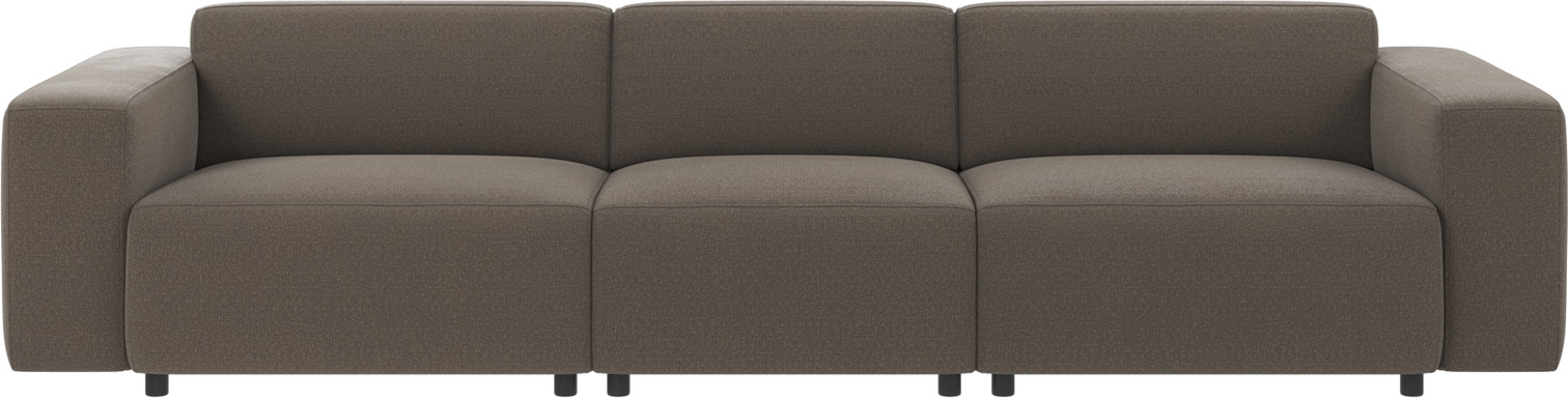 -personers Modulsofa Rowico Willard   Mellemgråt Rita 108 Polyesterstof Fsc-mix Certificeret