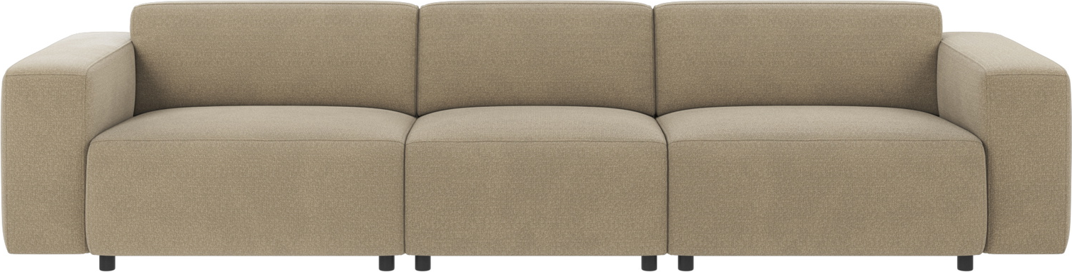 -personers Modulsofa Rowico Willard Rita Mørk Beige Stof
