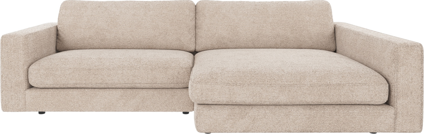 Chaiselongsofa Højrevendt Rowico Duncan Robin 01 Lysegrå H78   B258   D150