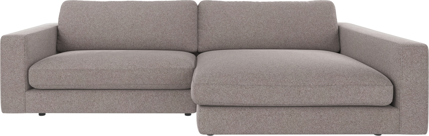 Chaiselongsofa Rowico Duncan Højrevendt Gråbeige Brenda   Stof Loungedel 150   Fsc-certificeret