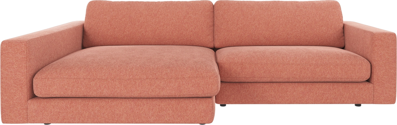 Chaiselongsofa Venstrevendt Rowico Duncan Brenda Rød 100  Polyester 78x258x150