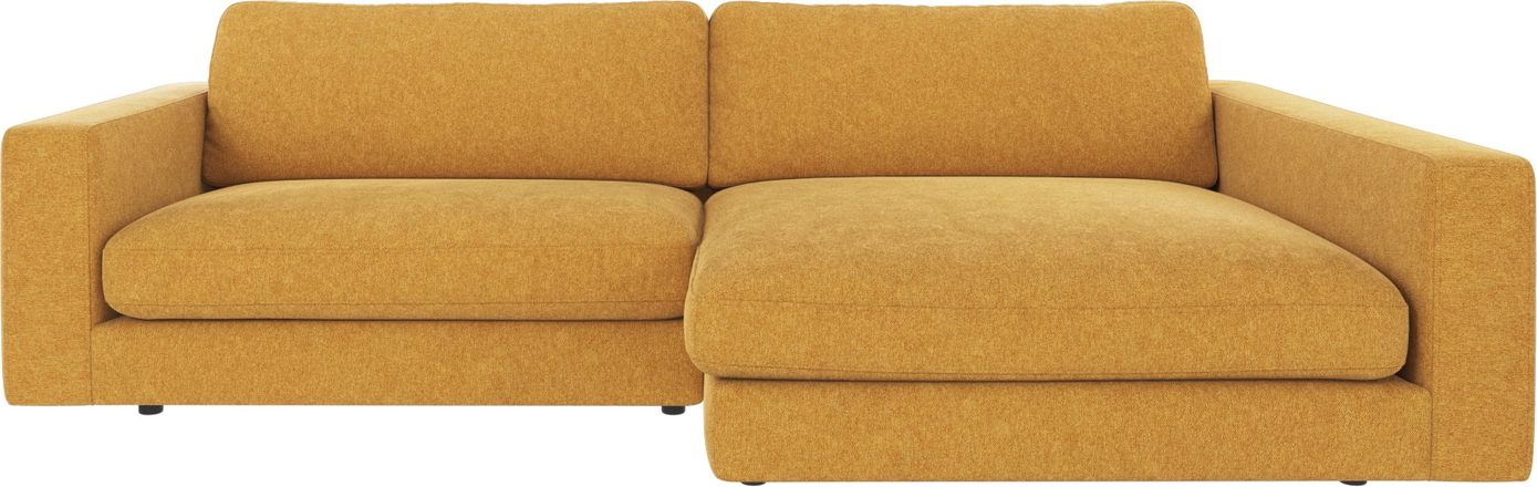 Chaiselongsofa Højrevendt Rowico Duncan Brenda Gul 258x150