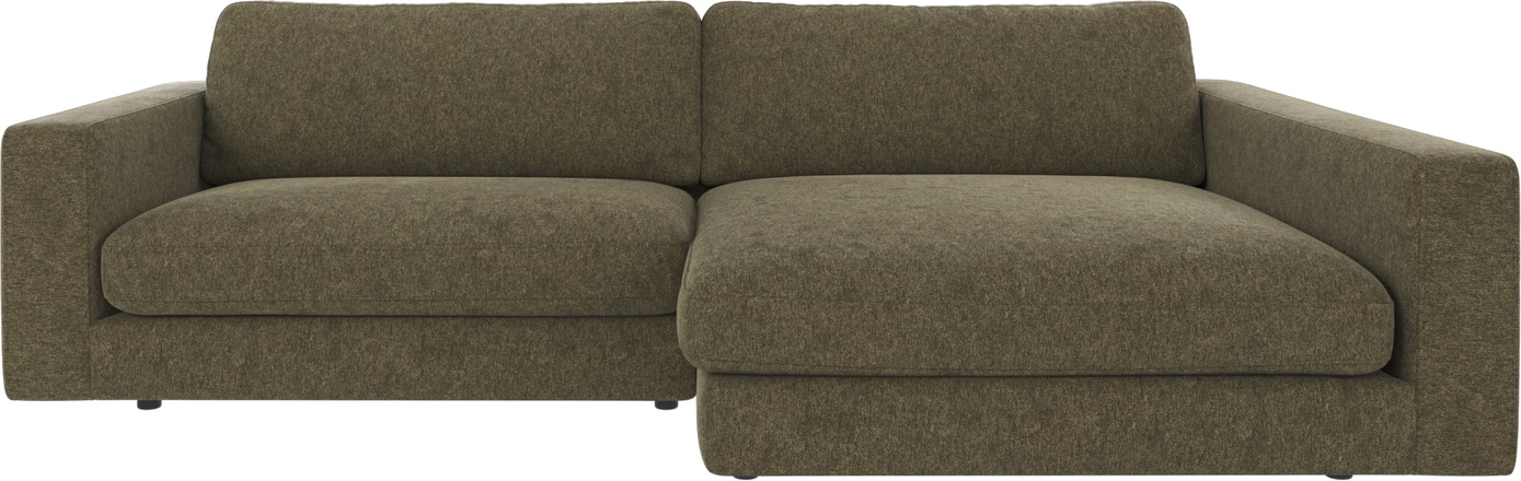 Chaiselongsofa Rowico Duncan Højrevendt Grøn Brenda 77 Polyester 258x150