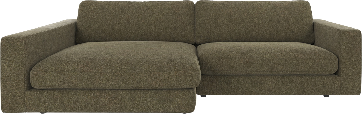 Chaiselongsofa Rowico Duncan Venstrevendt   Grøn Brenda 77 100  Polyester B258ã D150