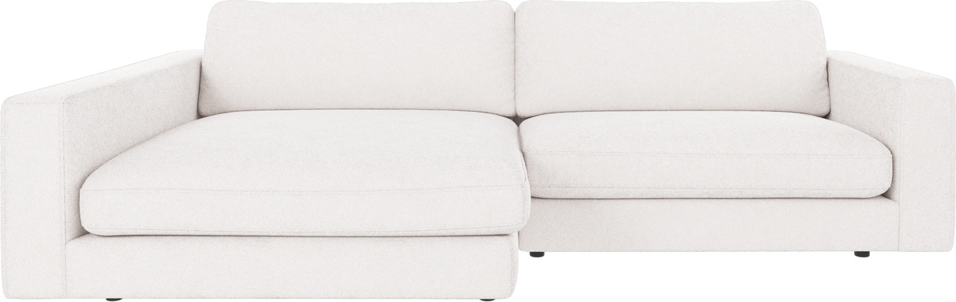 Chaiselongsofa Rowico Duncan Venstrevendt Hvid Bobby   100  Polyester B258xd150