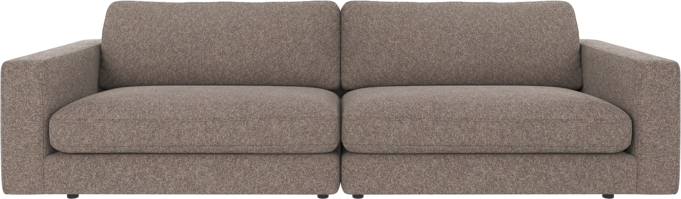 -personers Stofsofa Rowico Duncan   Mørk Beige Bobby Polyester Med  -koldskum