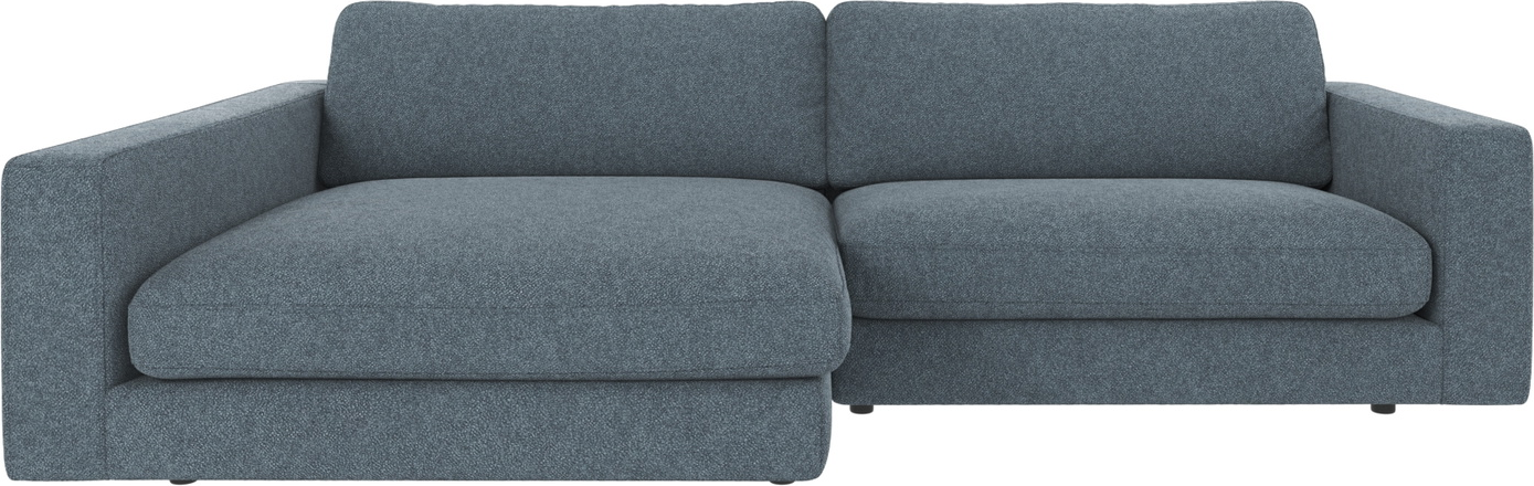 Chaiselongsofa Rowico Duncan Venstrevendt Modulsofa Bobby Mellemblå 258x150   Slidstærkt Stof