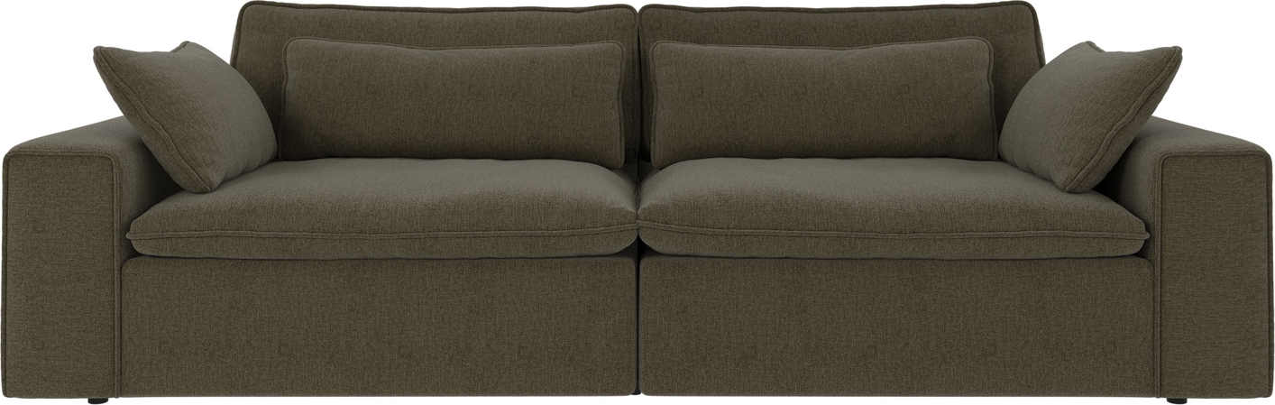 -personers Sofa Rowico Rawlins Maxi   Brenda Polyester   Dyb Grøn 259ã 116ã 85